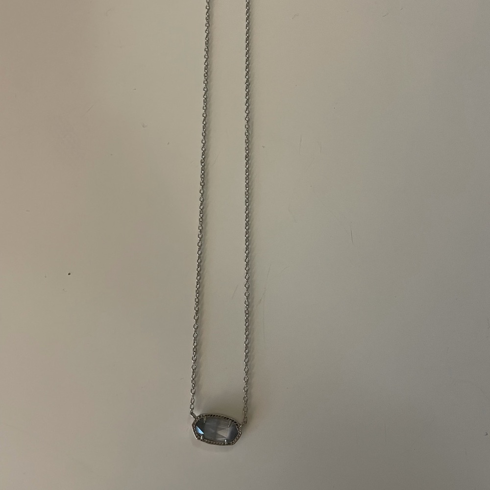 Kendra Scott Silver Elisa Necklace